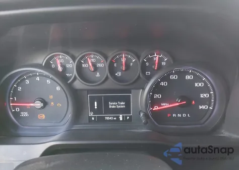 2020 Chevrolet Silverado 2500Hd 2Wd Long Bed Wt из США, поврежденный, VIN 1GB5WLE71LF244855